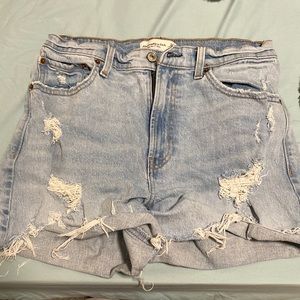 Abercrombie High Rise Shorts